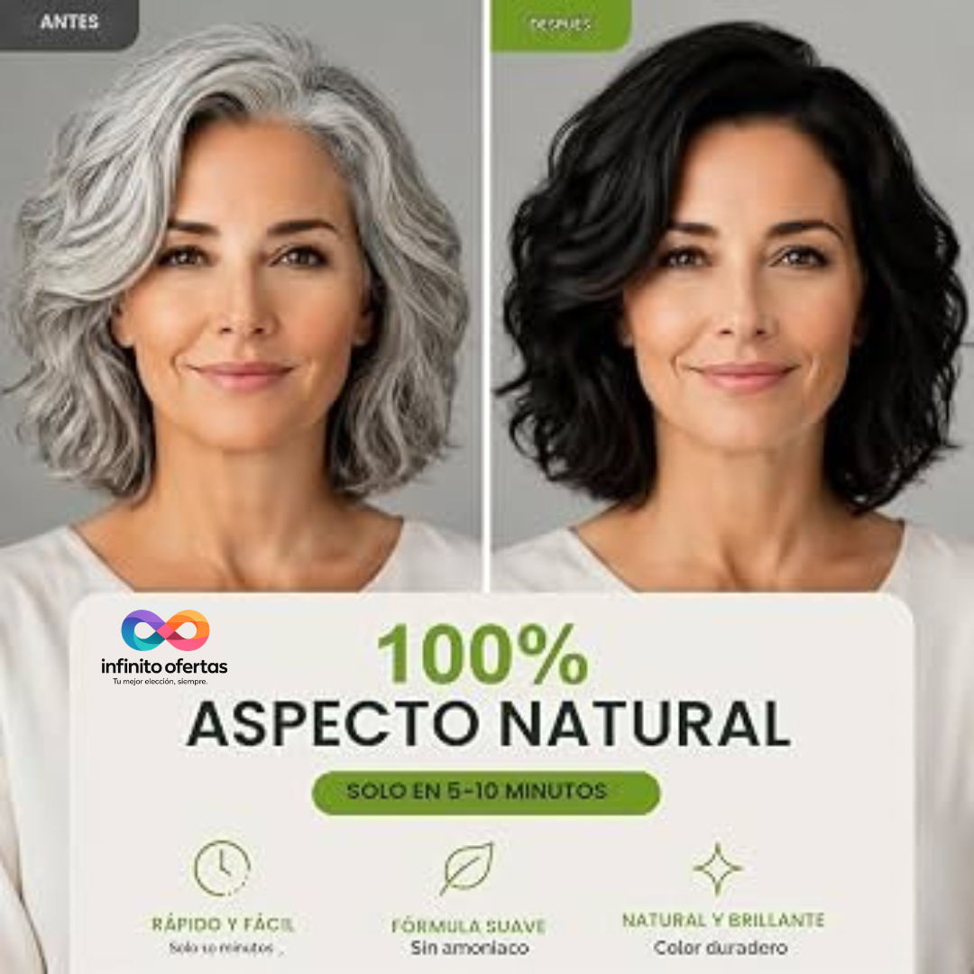 Champú tinte cubre canas
