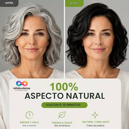 Champú tinte cubre canas